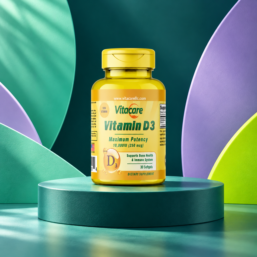 Vitamin D3 10000 Yellow
